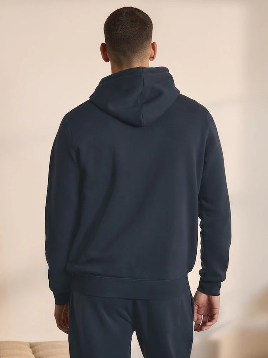 Navy blue/blue - Zip-up jacket - Hoodie