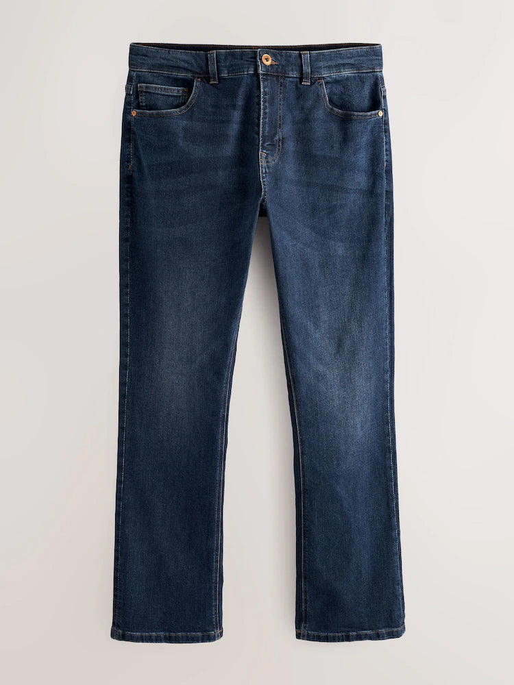 Medium blue - Classic stretch jeans
