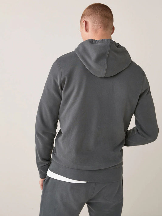 Anthracite grey - zip-up jacket - hoodie