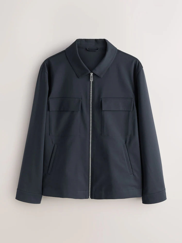 Navy blue/blue - N.Premium Smart functional jacket with stretch