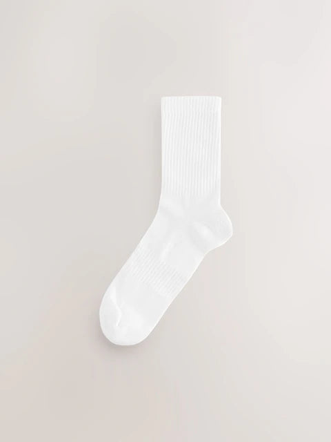 White - Essential sports socks in a 12-pack