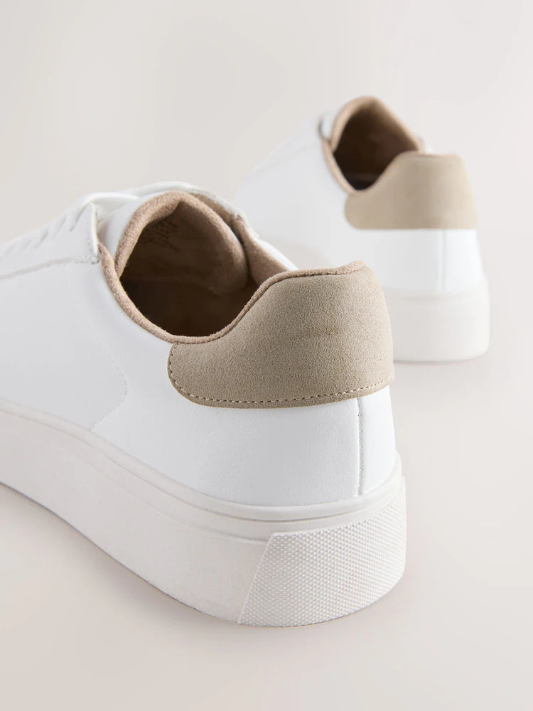 White - Casual-elegant sneakers
