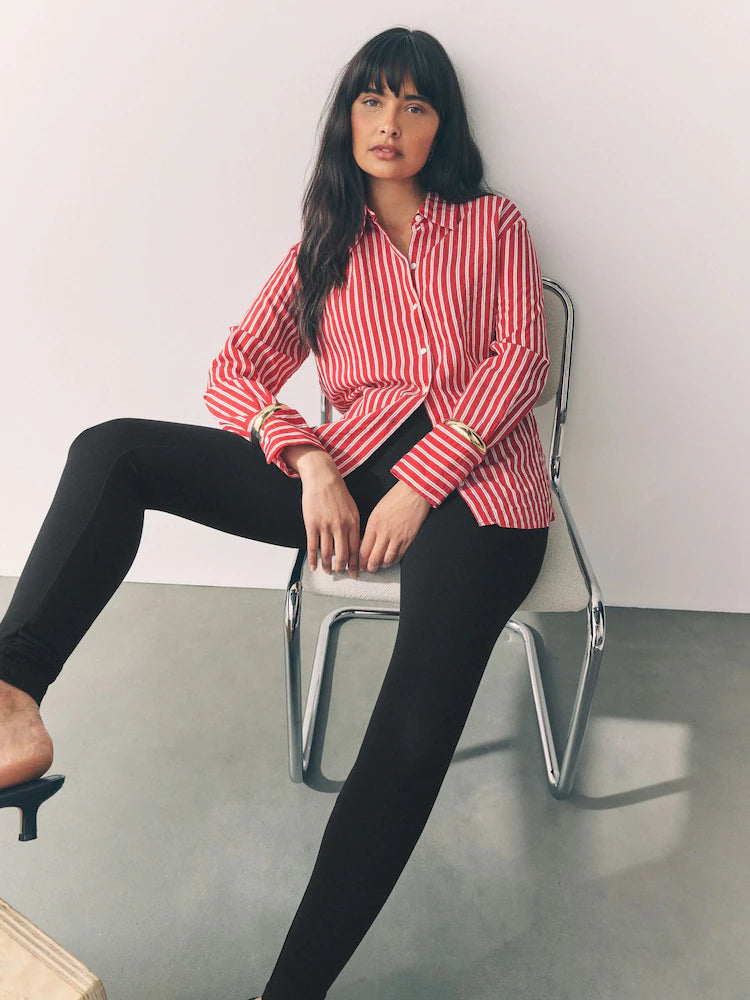 Black Long Leggings 5 Pack