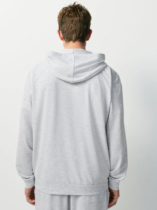 Light grey - Soft hooded sweatshirt