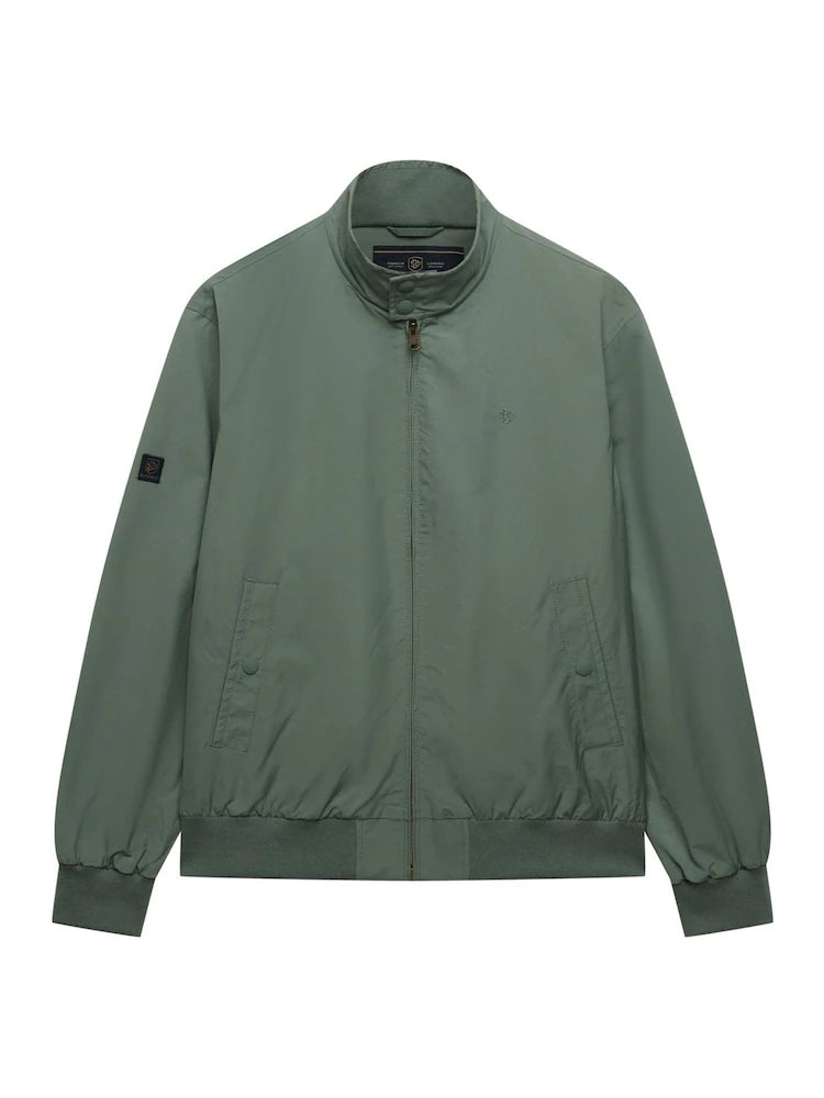 Green - Superdry Classic Harrington Jacket