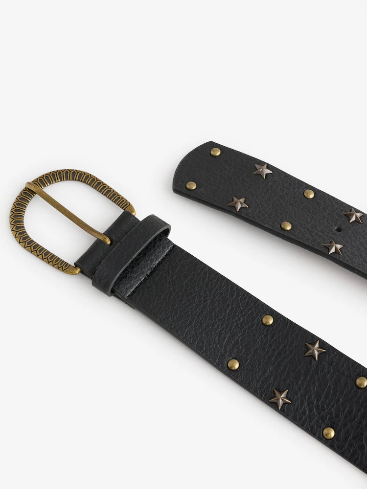 Rockett St George belt with star studs