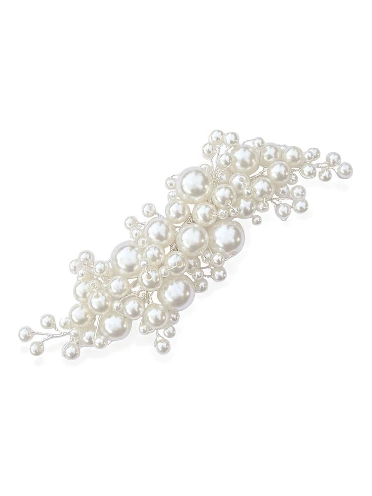 Ivory & Co Blossom Statement Clip with Pearls