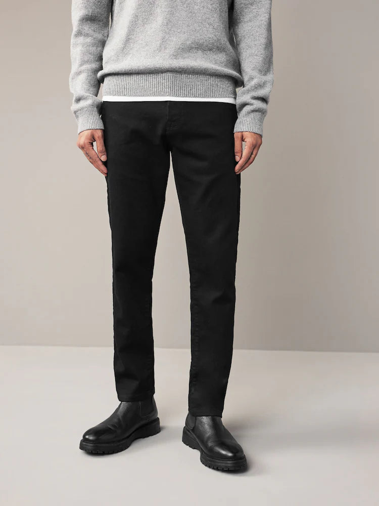 Black - Slim fit - Comfortable stretch jeans
