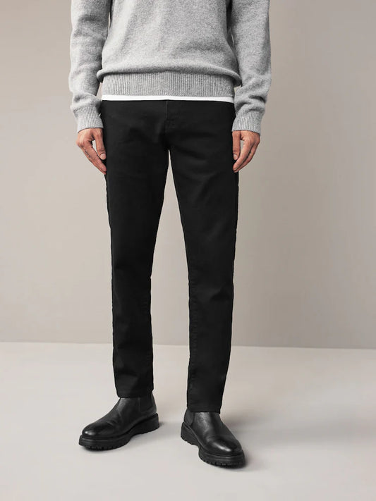 Black - Slim fit - Comfortable stretch jeans