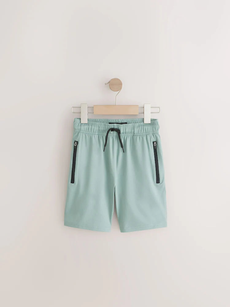 Grün & Blau - Leichte Sport-Shorts im 2er-Pack (3–17 J.)