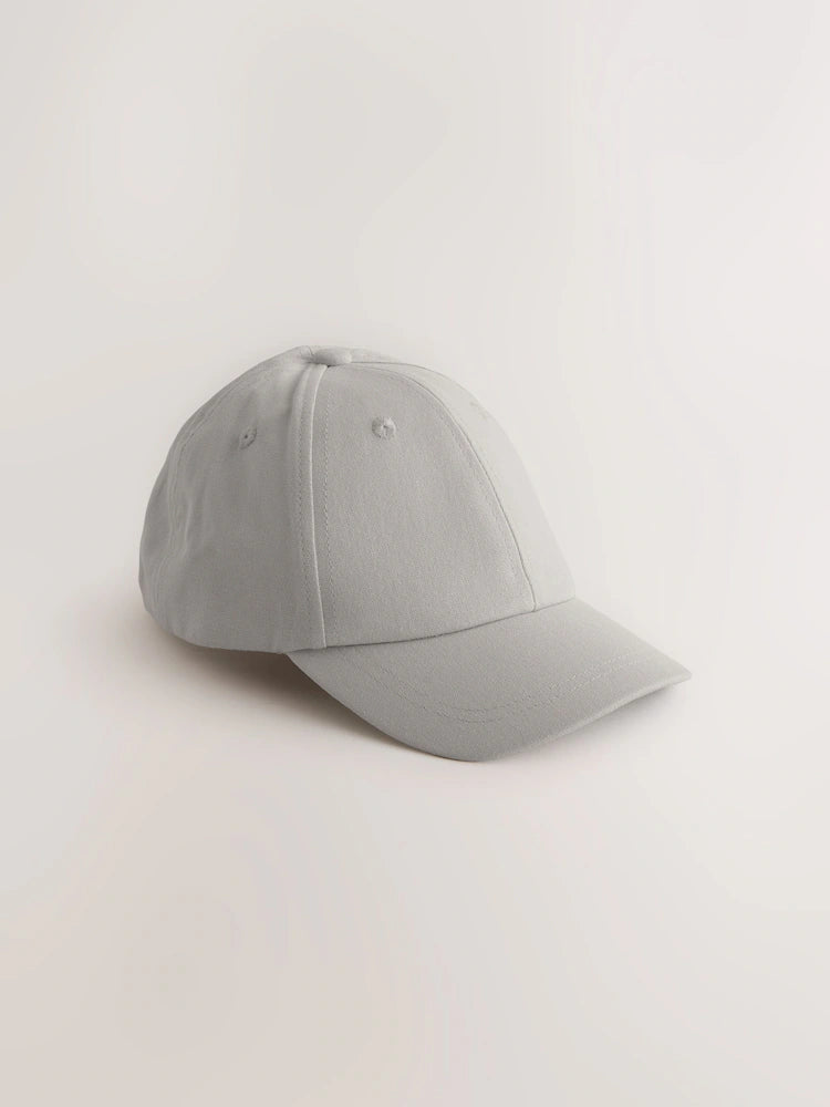 Grey/Anthracite - Baseball caps made from 100% cotton, 2-pack