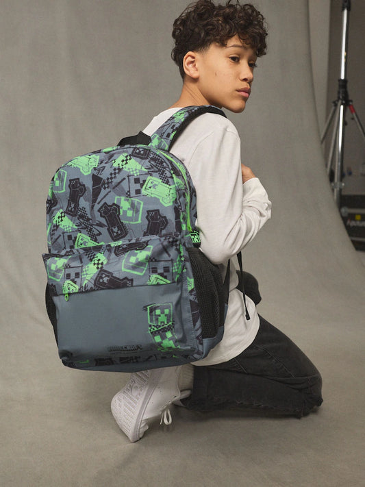 Creeper Print - Minecraft Backpack