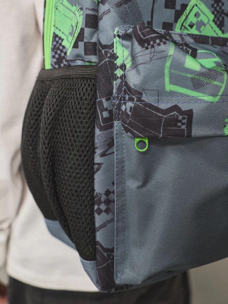 Creeper Print - Minecraft Backpack