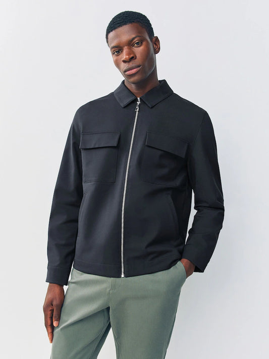 Navy blue/blue - N.Premium Smart functional jacket with stretch