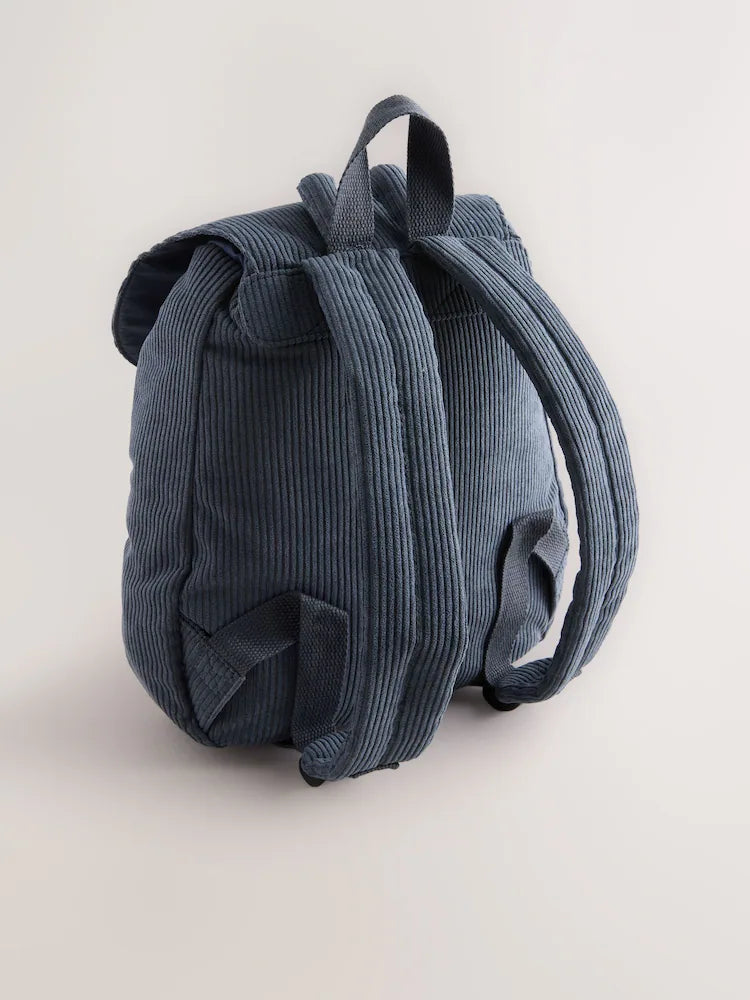 Corduroy in blue - Corduroy backpack