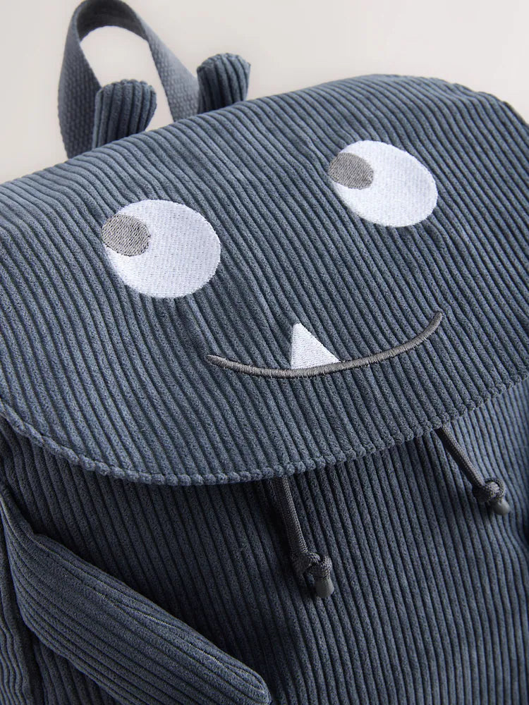 Corduroy in blue - Corduroy backpack