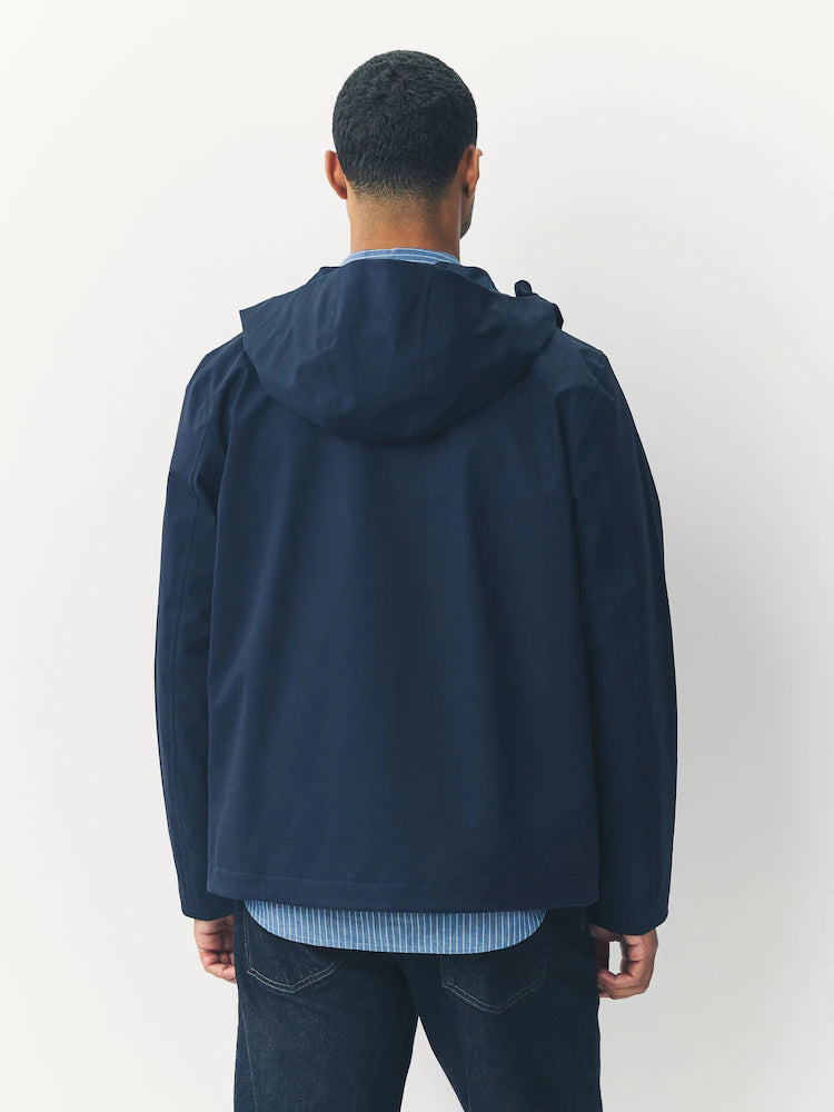 Navy blue/blue - DryTech Waterproof Jacket with Hood