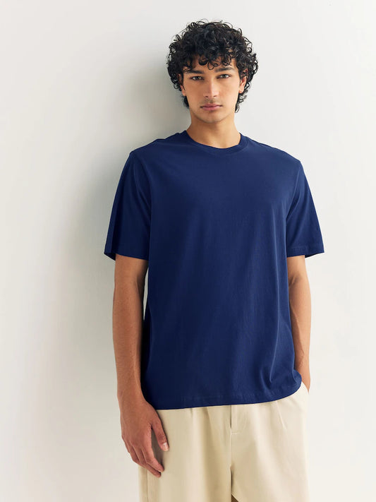 Blue - Regular Fit - Essential Cotton T-Shirts, 6-Pack