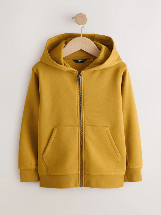 Ockergelb - Plain Hoodie (3-16yrs)