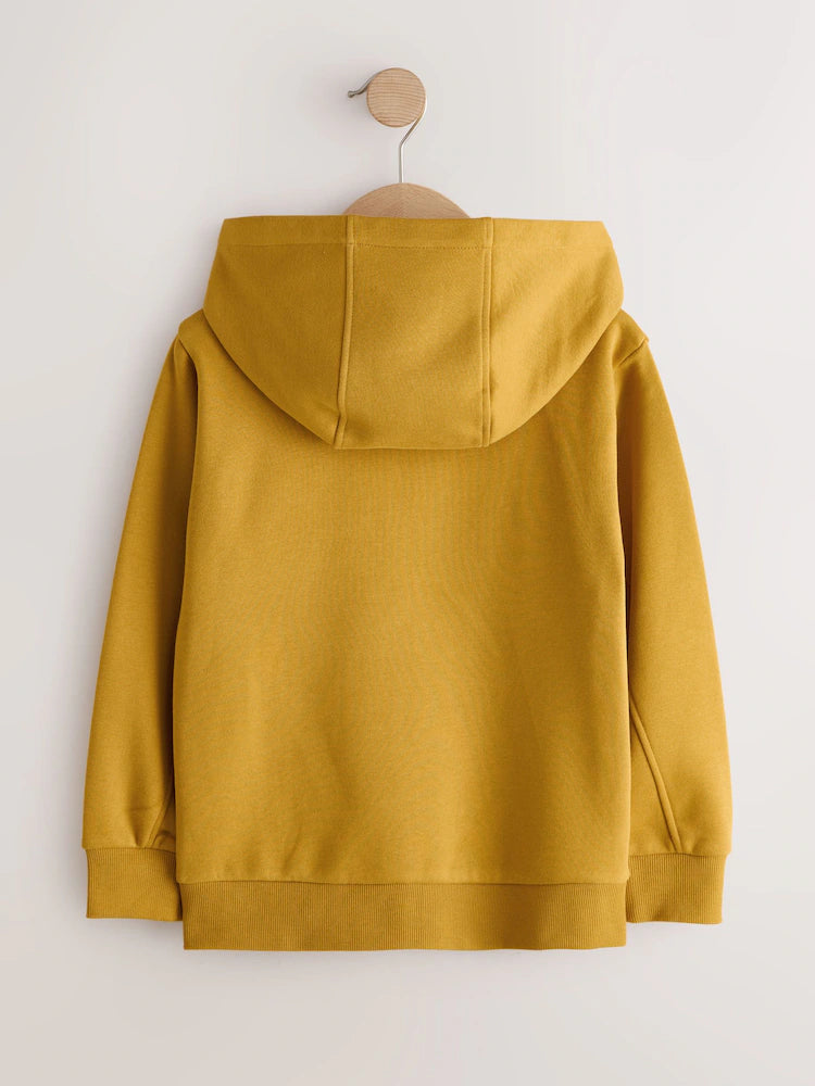 Ockergelb - Plain Hoodie (3-16yrs)