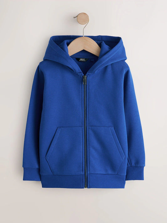 Cobalt Blue Plain Hoodie (3-16yrs)