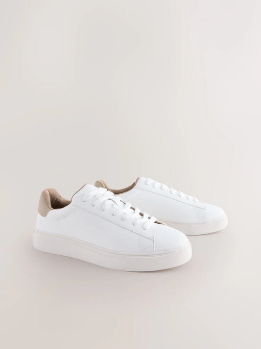 White - Casual-elegant sneakers