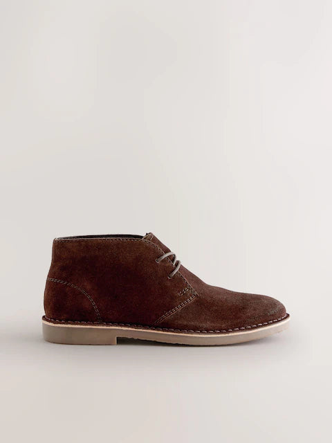 Braun - Stiefel aus Wildleder