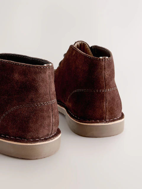 Braun - Stiefel aus Wildleder