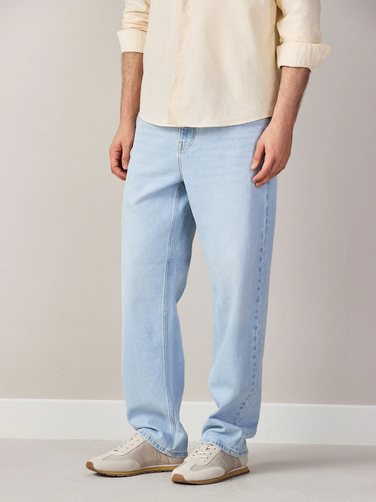 Bleach-wash denim - Regular fit - Jeans