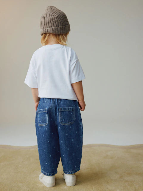 Blue Spot - Pullon Barrel Jeans