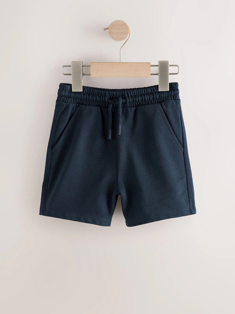 Black/Grey/Navy Jersey Shorts 3 Pack (3mths-7yrs)