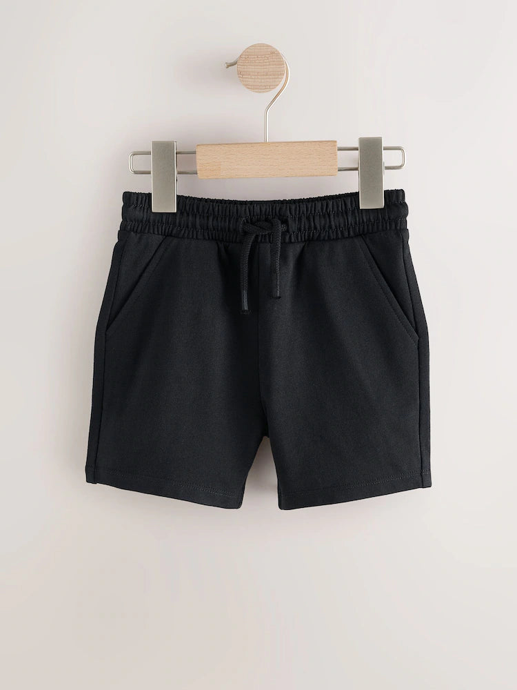 Black/Grey/Navy Jersey Shorts 3 Pack (3mths-7yrs)