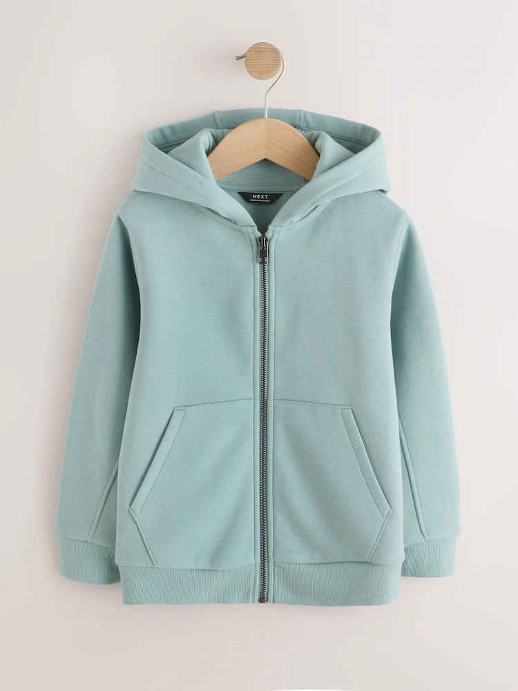Mineral Green - Plain Hoodie (3-16 yrs)