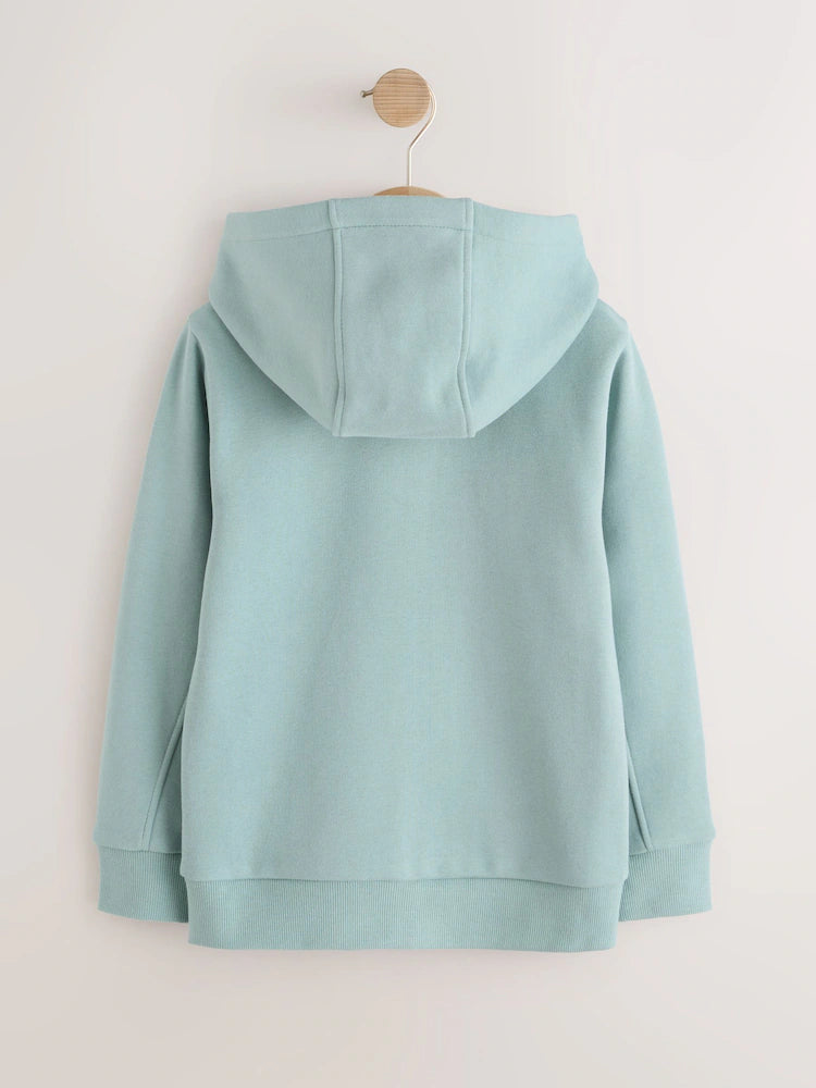 Mineral Green - Plain Hoodie (3-16 yrs)