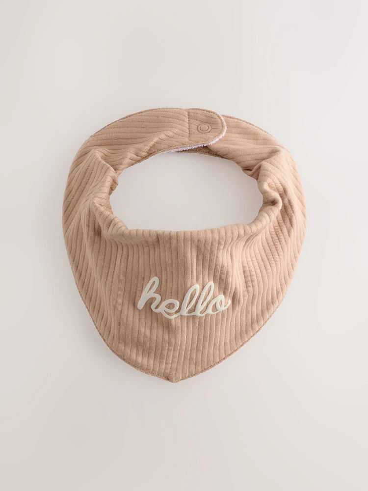 Neutral/Milk Club - Baby Hat & Bib Set