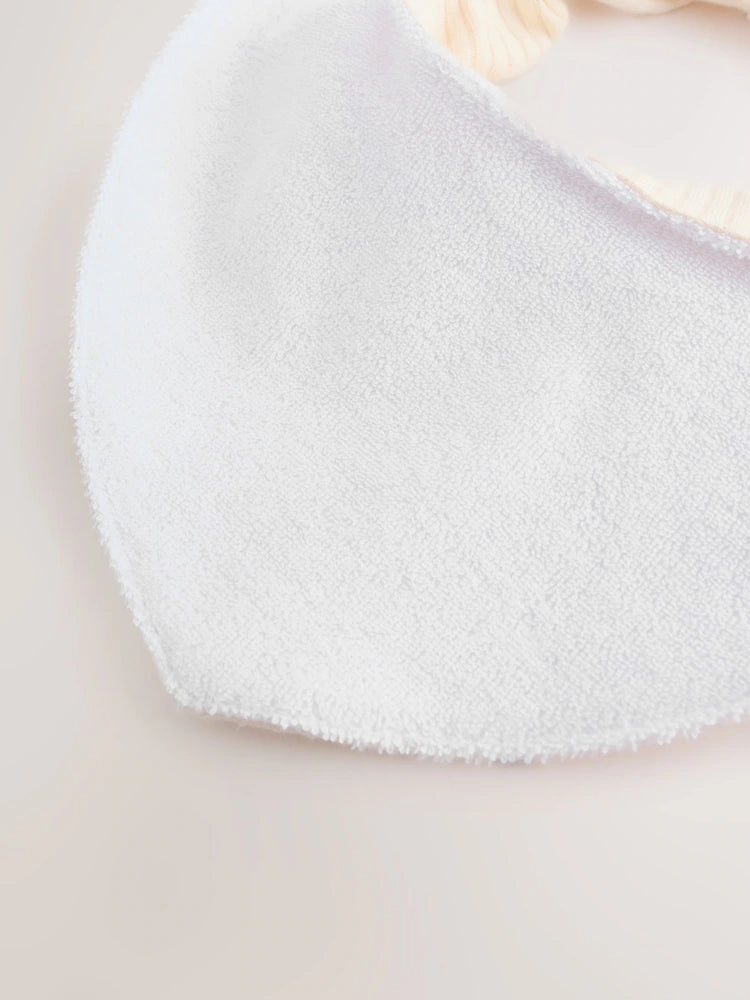Neutral/Milk Club - Baby Hat & Bib Set