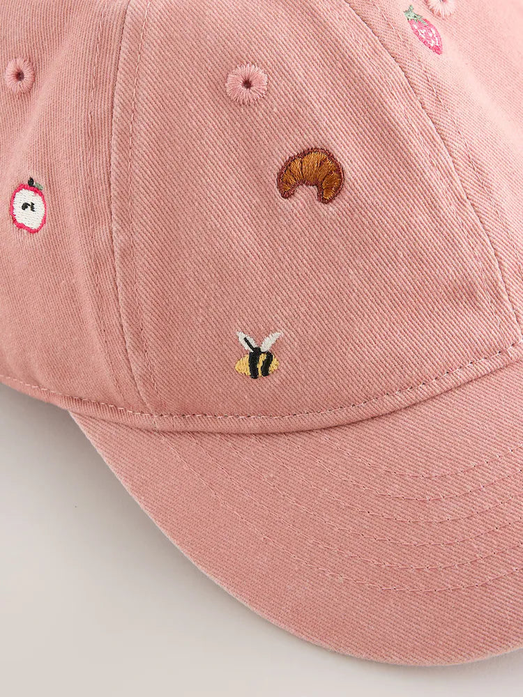 Pink Croissant - Baseball Cap (1-16 years)