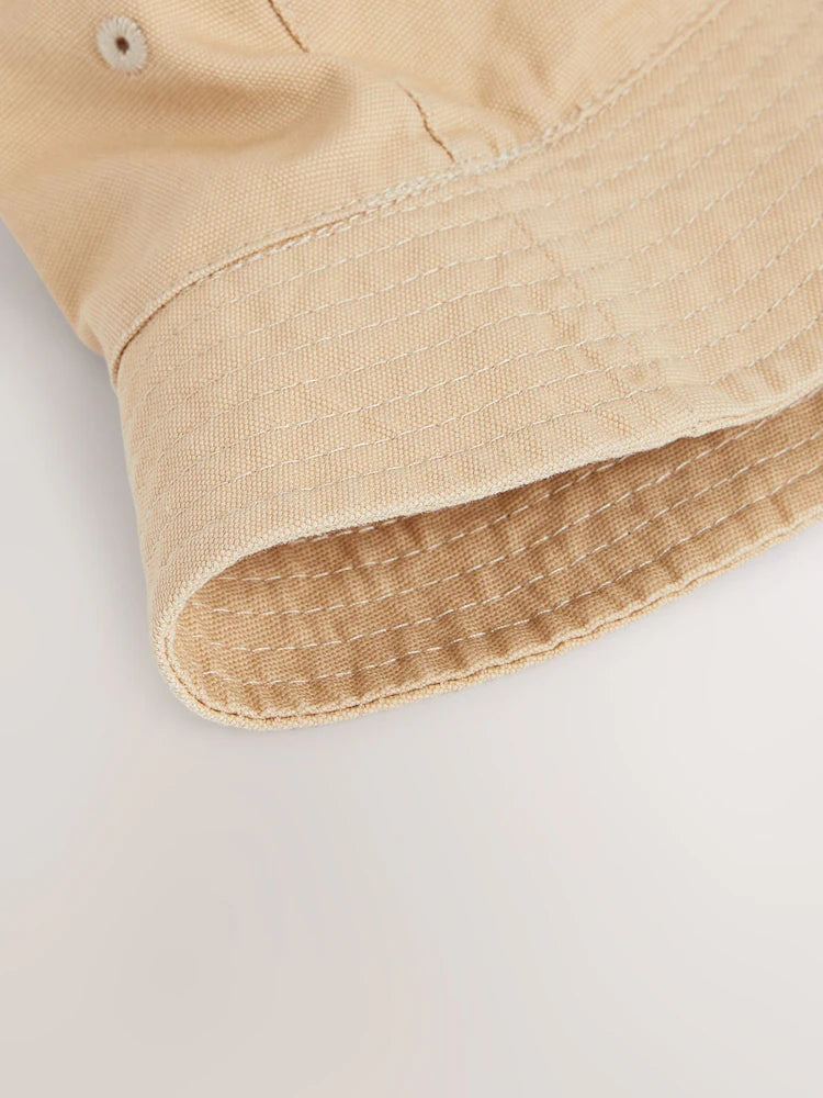 Stone - Cotton Linen Bucket Hat