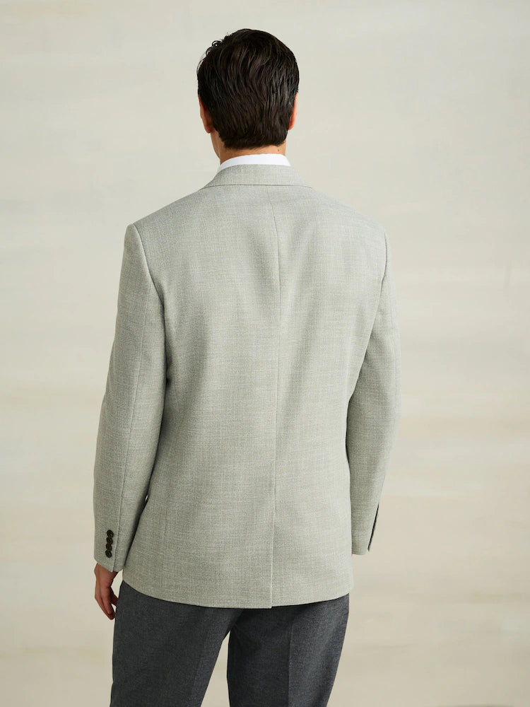Sage green - Regular fit - Elegant, structured blazer