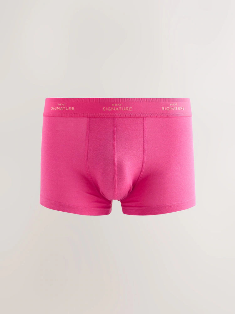 Blue/Orange Bight - Supima Cotton Signature Comfort Soft Trunks