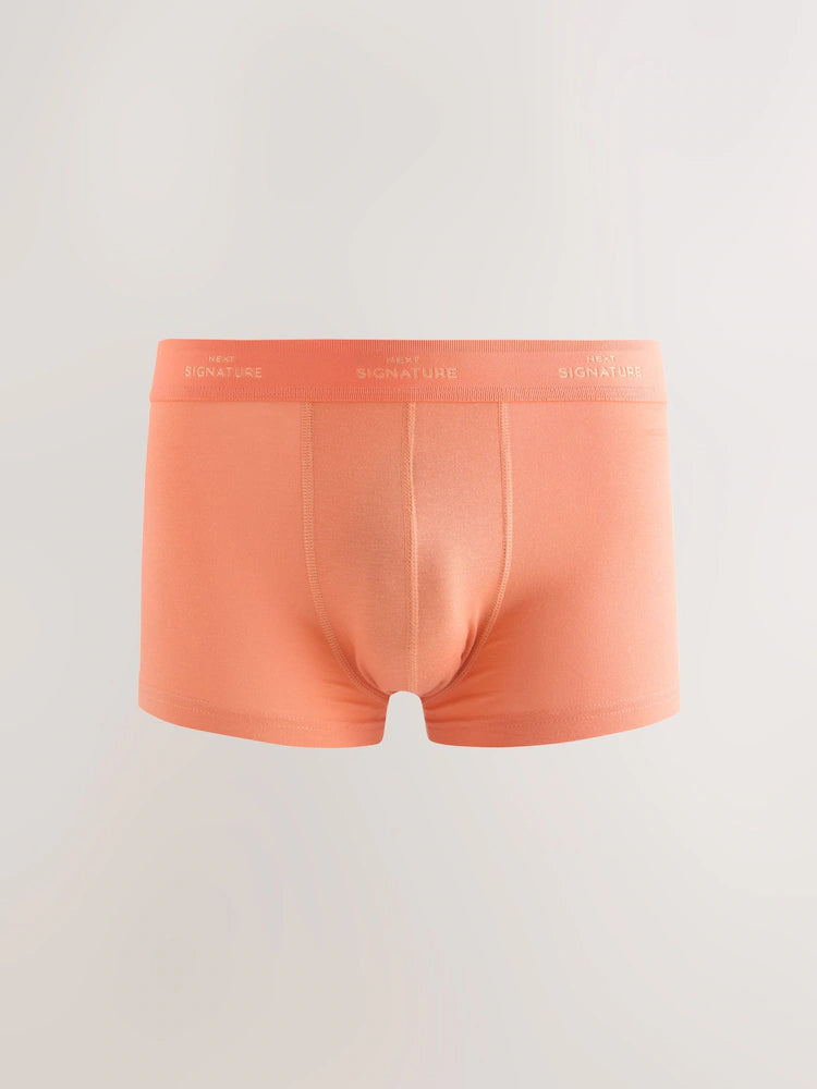 Blue/Orange Bight - Supima Cotton Signature Comfort Soft Trunks