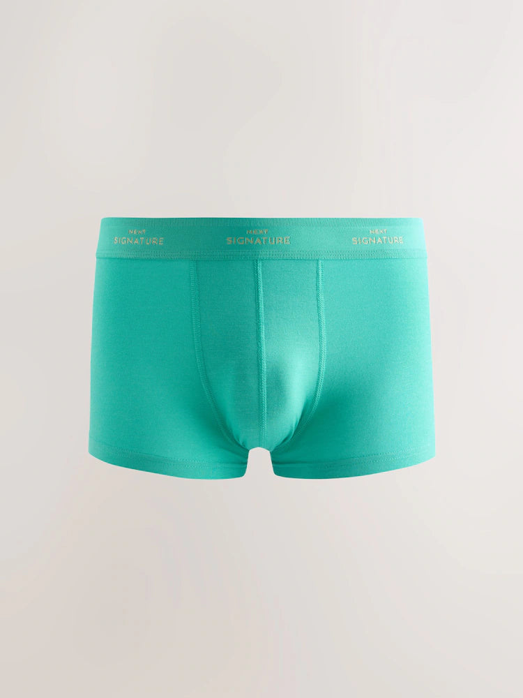 Blue/Orange Bight - Supima Cotton Signature Comfort Soft Trunks