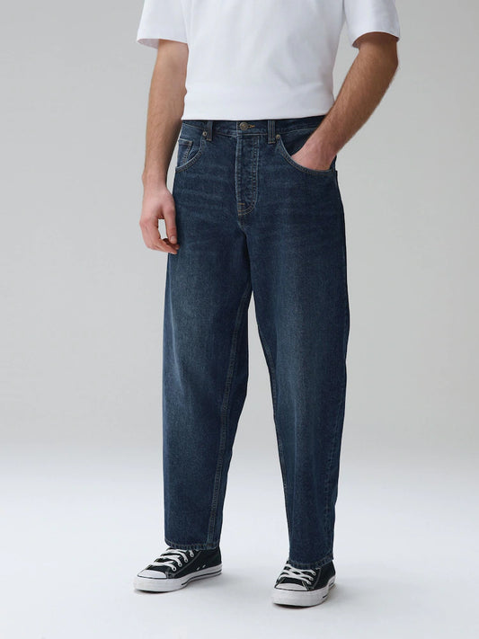 Blue vintage wash - Barrel fit - Authentic Jeans