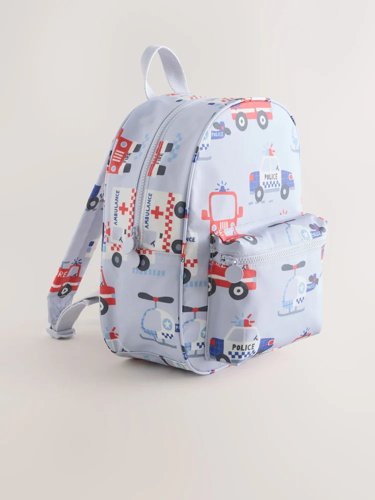 Light blue women's clothing item - backpacks