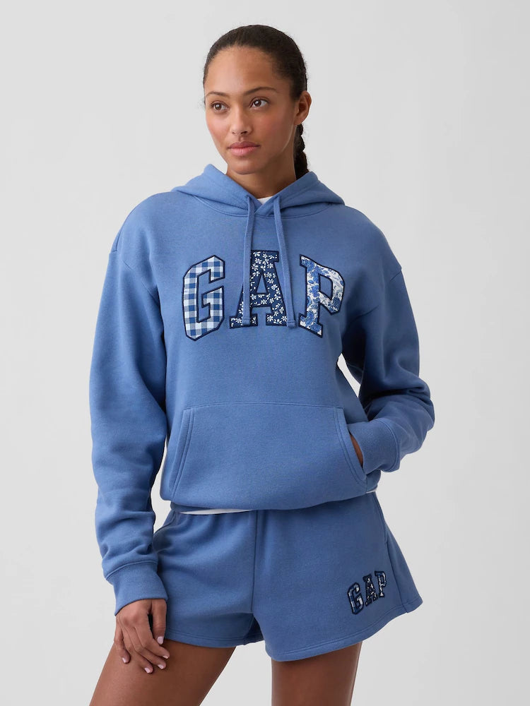 Blue - Gap hooded sweatshirt in relaxed fit