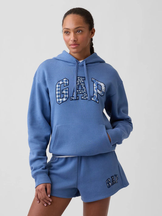 Blue - Gap hooded sweatshirt in relaxed fit