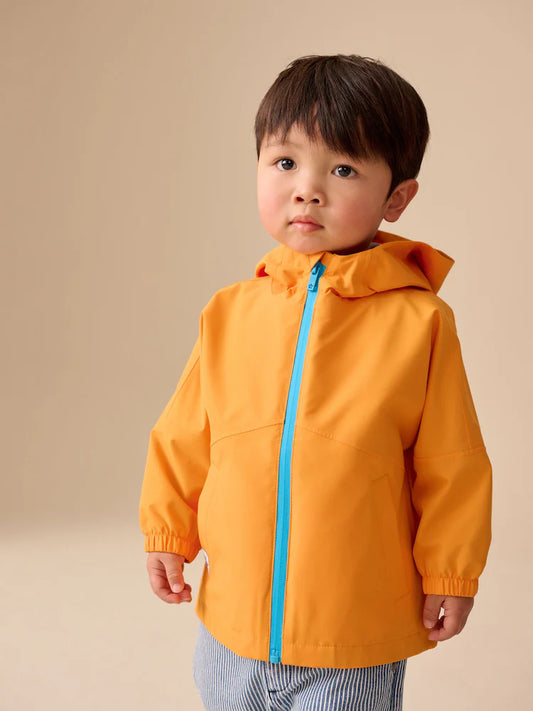 Orange - Waterproof Cagoule (3 months–7 years)