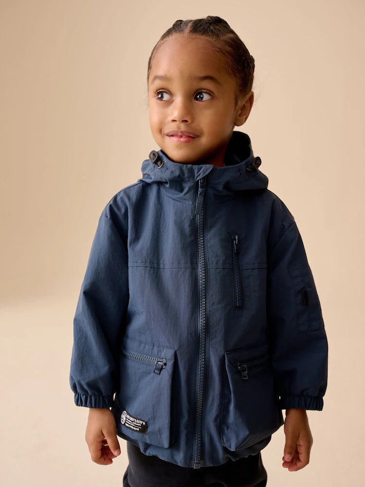 Navy blue - Lightweight utility jacket (3 months to 7 years)