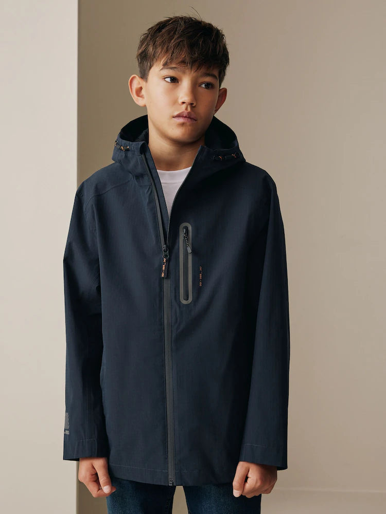 Navy Blue - Waterproof Anorak Jacket (3-16 years)