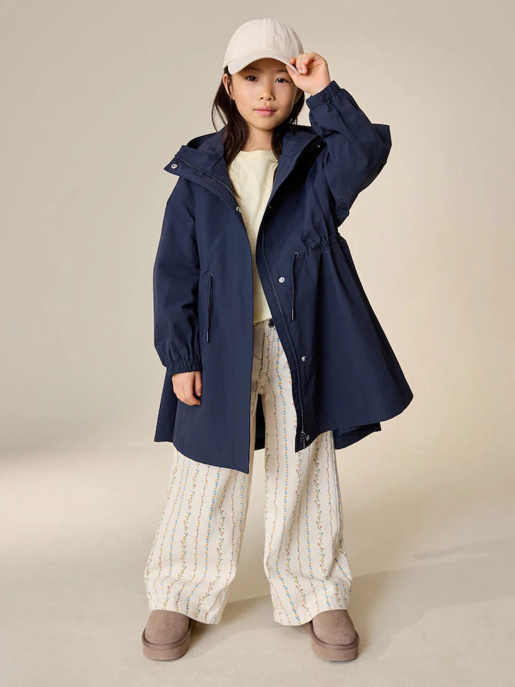 Marineblau - Wasserdichte Jacke mit Rock (3–16J.)